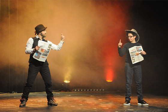 spectacle magie arbre de noel cse
