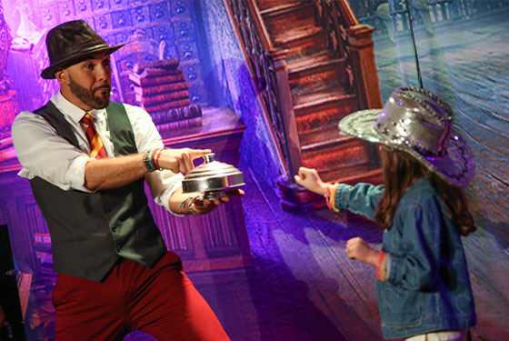spectacle interactif noel